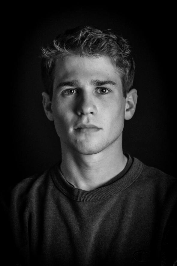 Photo Portrait individuel en noir et blanc