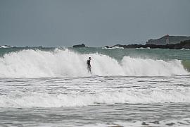 Photo Surf hivernal à Longchamps • Saint-Lunaire