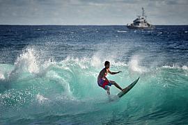 Photographie Surf à Boucan Canot • La Réunion