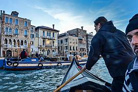 Photographie Traversée du grand canal • Venise