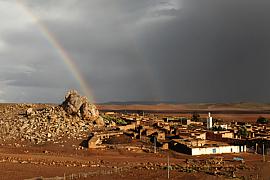 Photo Orage dans le désert marocain
