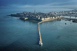 Photo Le môle des noires • Saint-Malo