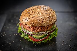 Photo Burger végétal