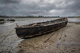 Photo Kerlouan • Le Brioc, copie d'un bateau médiéval 
